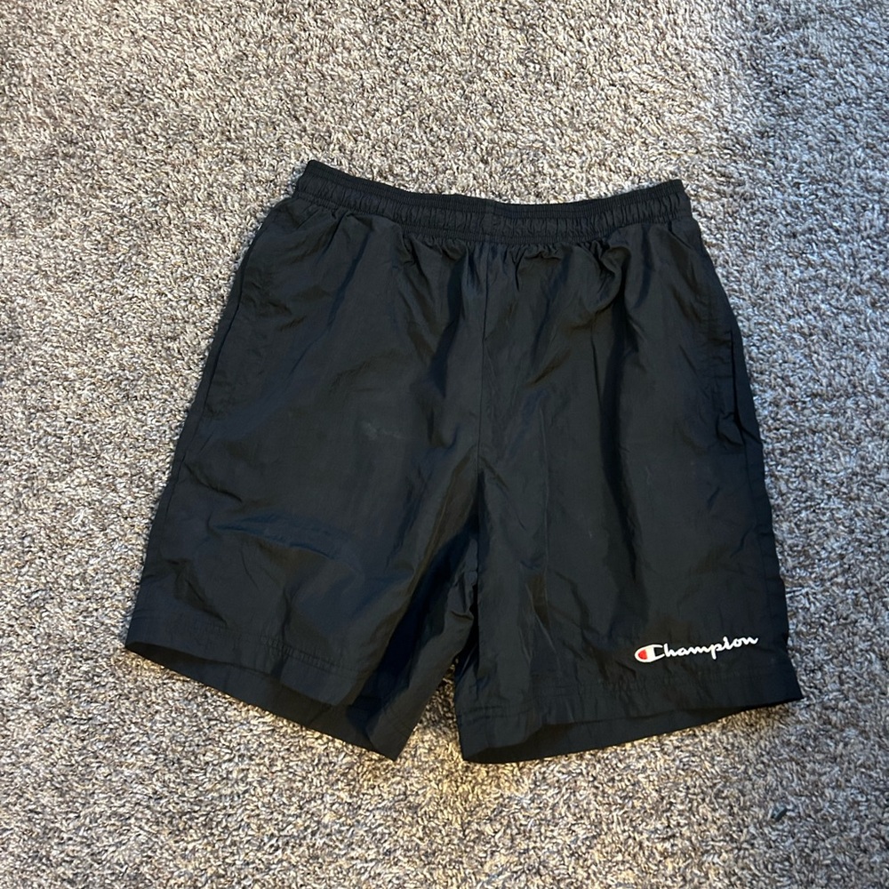 Black Champion Shorts
